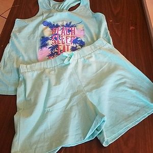 NWOT--Tee & short set